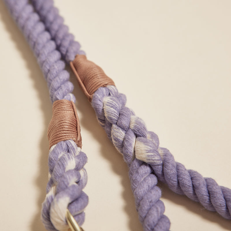 Rope Leash - Purple
