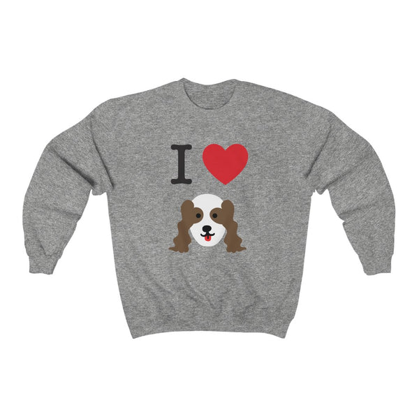 I Love My Dog Sweatshirt -Charles