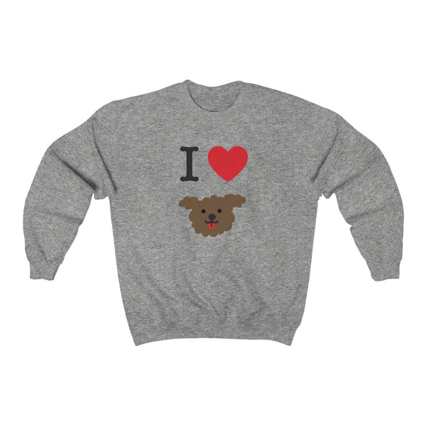 I Love My Dog Sweatshirt - Paul