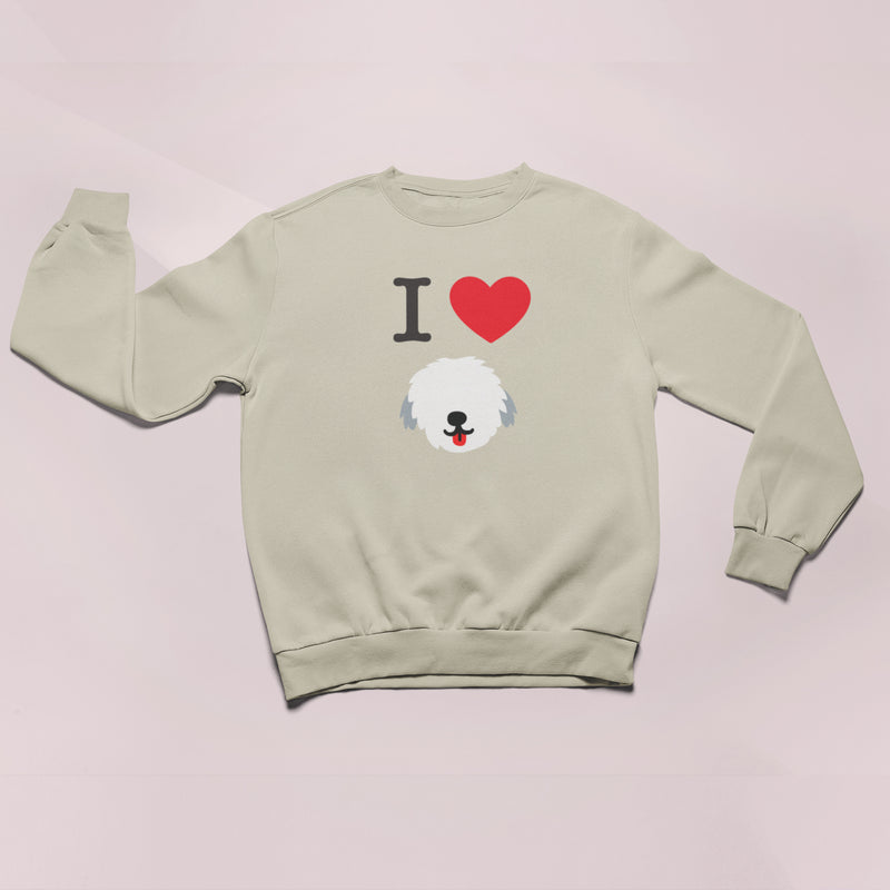 I Love My Dog Sweatshirt - Shane