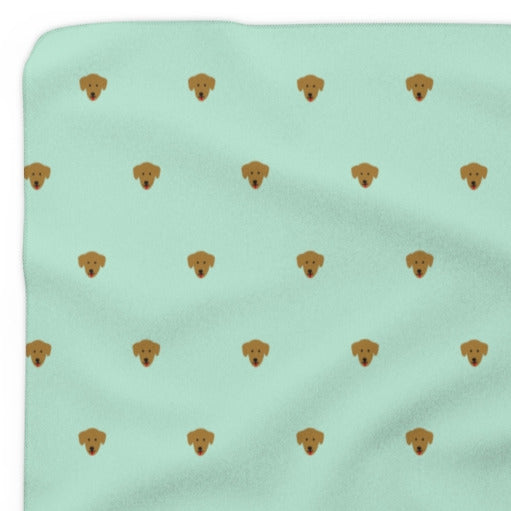Pup Character Blanket - Riley