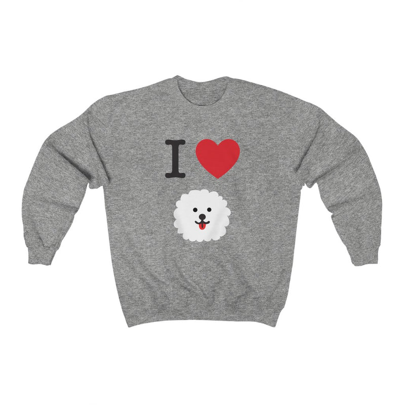 I Love My Dog Sweatshirt - Billy