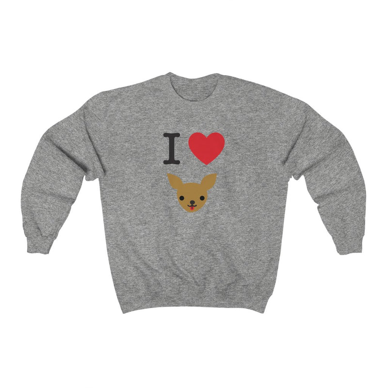 I Love My Dog Sweatshirt - Carlos