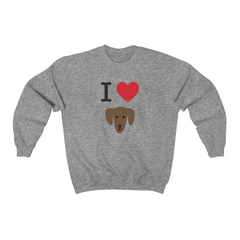 I Love My Dog Sweatshirt - Duncan