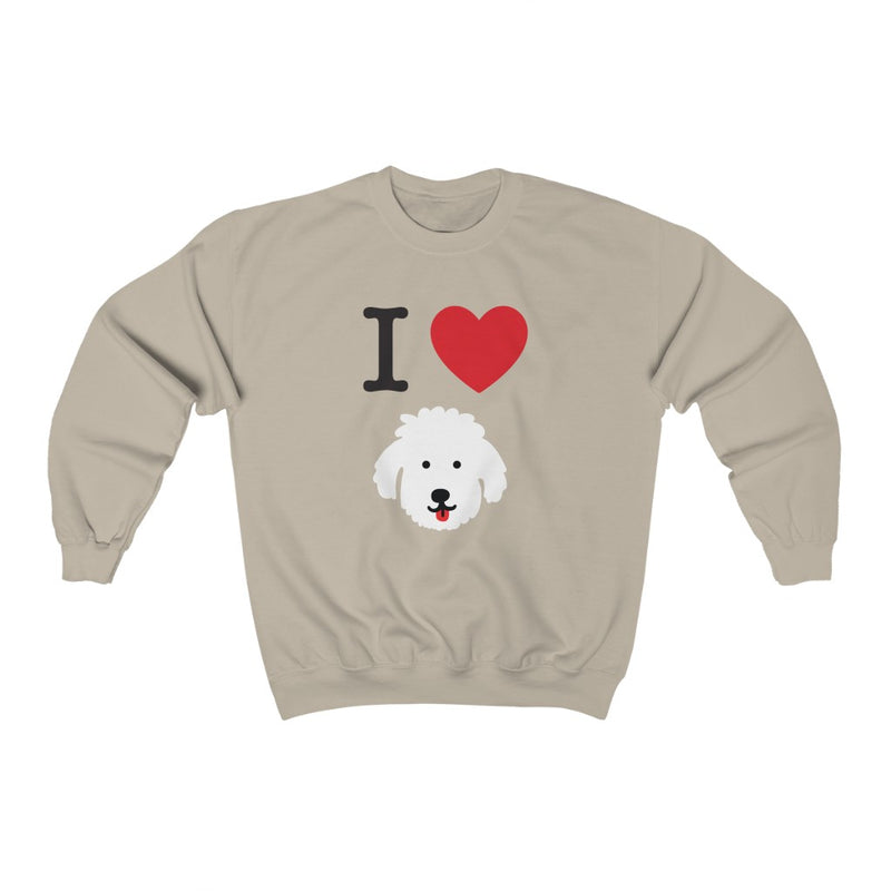 I Love My Dog Sweatshirt - Marley