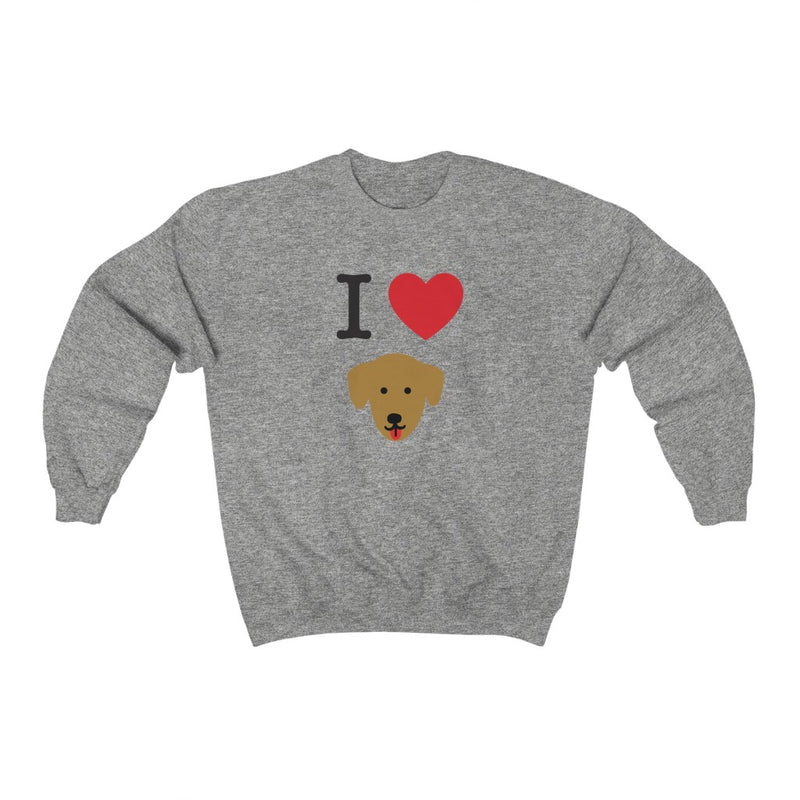 I Love My Dog Sweatshirt - Riley