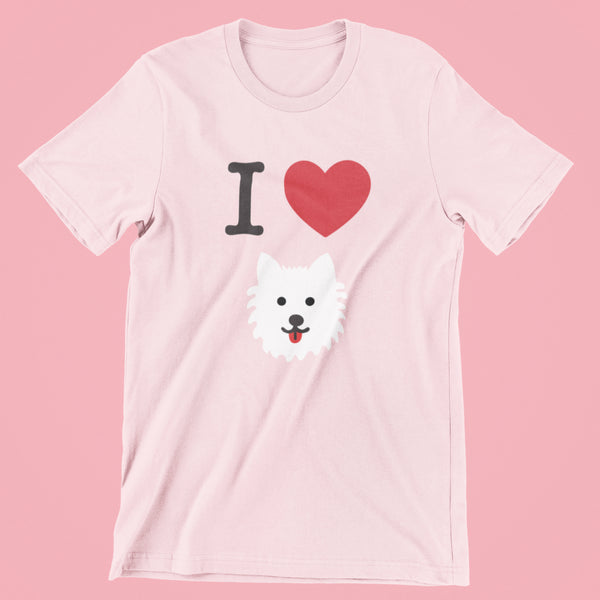 I Love My Dog T-Shirt - Weston