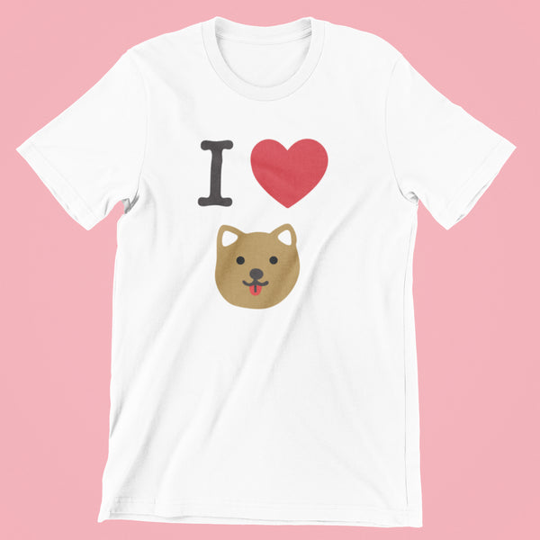 I Love My Dog T-Shirt - Sheila