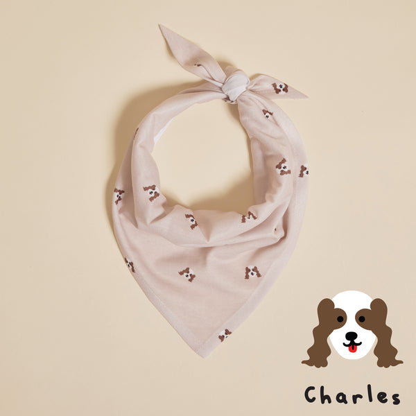 Pup Character Bandana - Charles