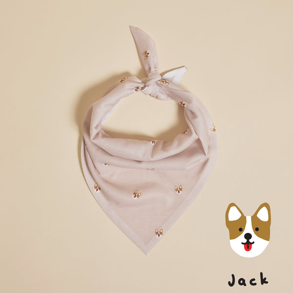 Pup Character Bandana - Jack